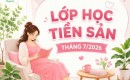 NHC HEALTHCARE ĐỒNG HÀNH CÙNG LỚP HỌC TIỀN SẢN THÁNG 7/2026 TẠI BỆNH VIỆN ĐA KHOA HỒNG NGỌC